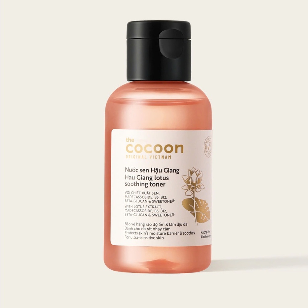 NEW Cocoon Hau Giang Lotus Anti Redness Soothing Repair Toner Skincare Beauty